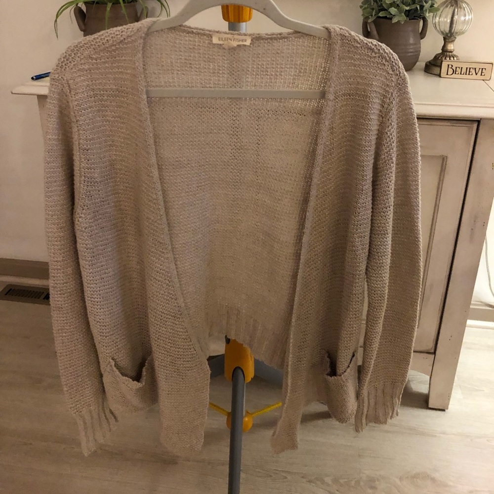 Eileen Fisher cardigan. Size S